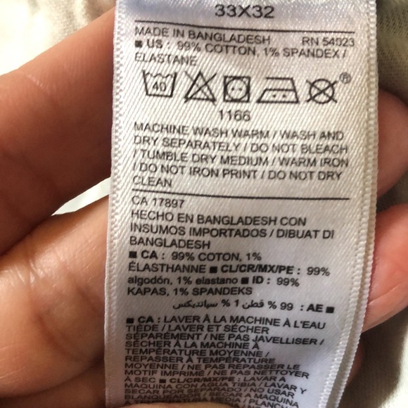 Old Navy Slim Jeans Men’s Sz 33X32 Flex Light Wash Denim Casual School Normcore - Picture 8 of 8